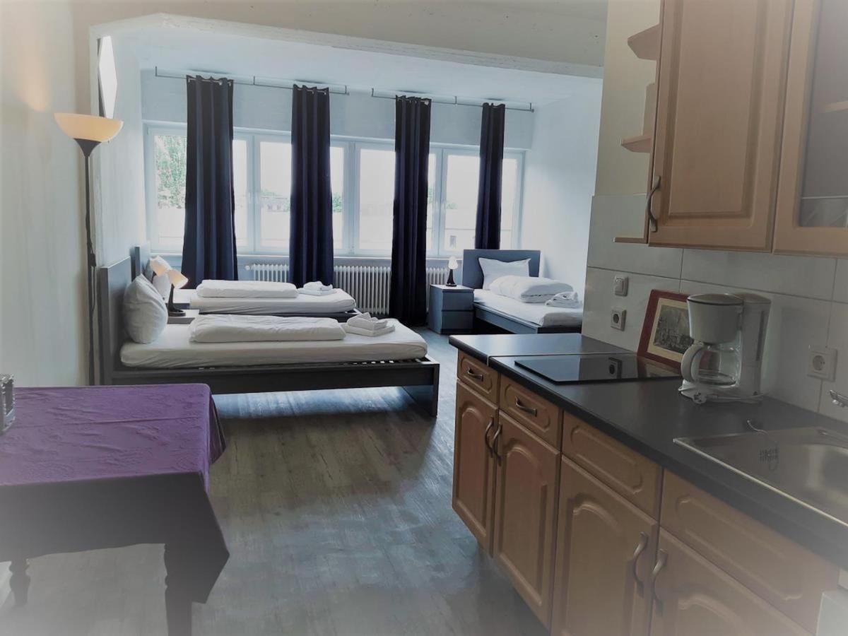 Mehrbett-Apartment 8 Citynah, Einfache Ausstattung 汉堡 外观 照片